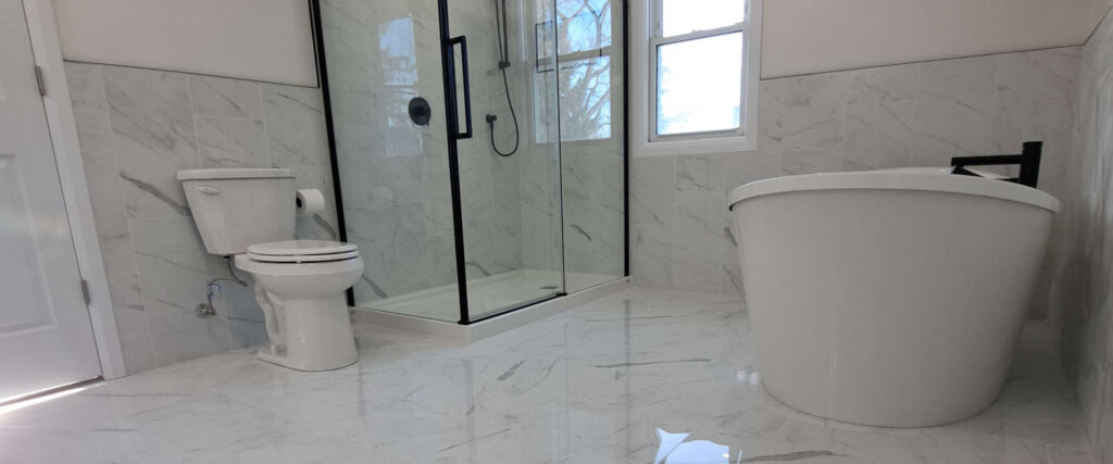 Westerly Shores - Bathroom Renovation. Sanria, Ontario